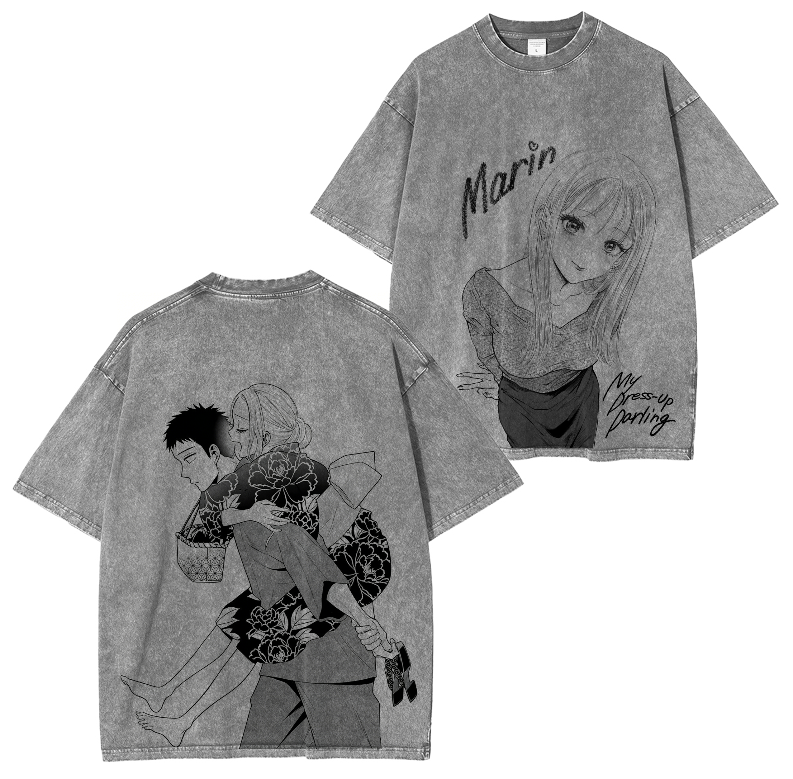 My Dress-Up Darling Anime Unisex Washed T-Shirt