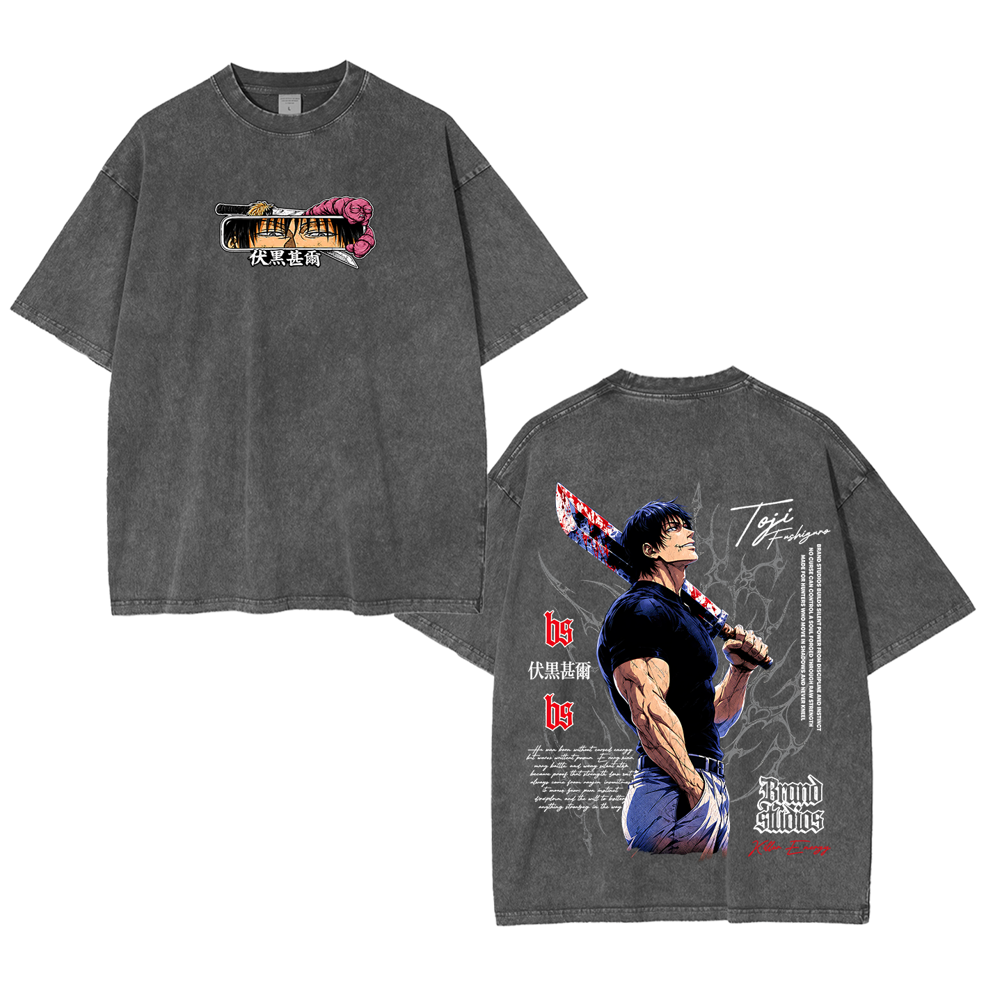 Toji Fushiguro Oversized T-shirt/Crewneck/Hoodie