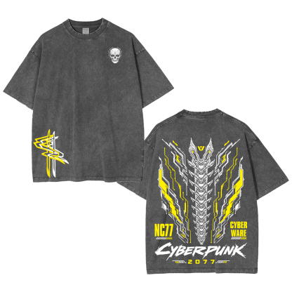 Cyberpunk 2077 Washed T-shirt/Crewneck/Hoodie