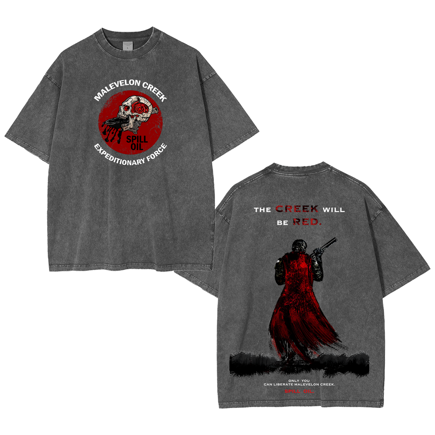Helldivers 2 Game Washed T-shirt/Crewneck/Hoodie
