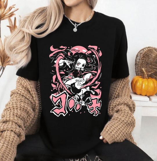 Kimetsu No Yaiba Nezuko Anime Unisex Shirt/Crewneck/Hoodie