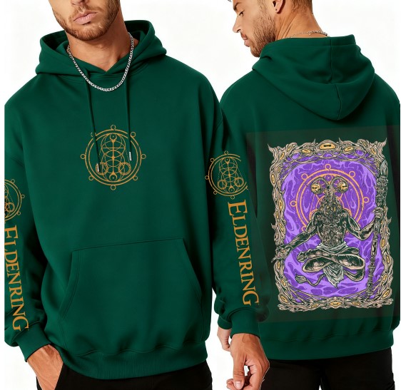 Drippy Souls Libra Creature of Night Hooded Sweatshirt