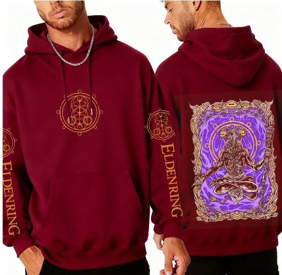 Drippy Souls Libra Creature of Night Hooded Sweatshirt