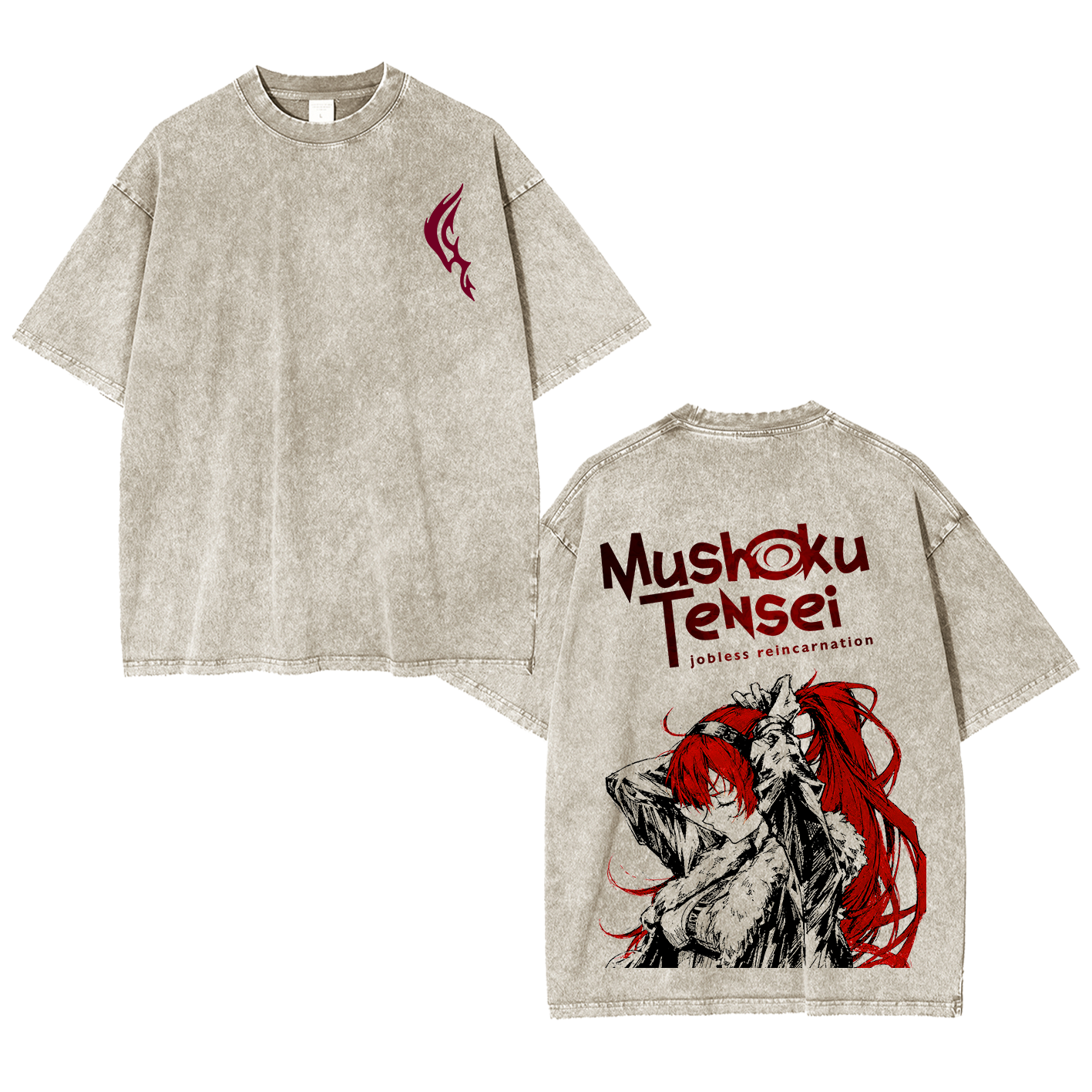 Mushoku Tensei 02 Oversized T-shirt/Crewneck/Hoodie