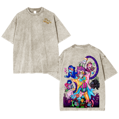 Deltarune Funny Tenna Washed T-shirt/Crewneck/Hoodie