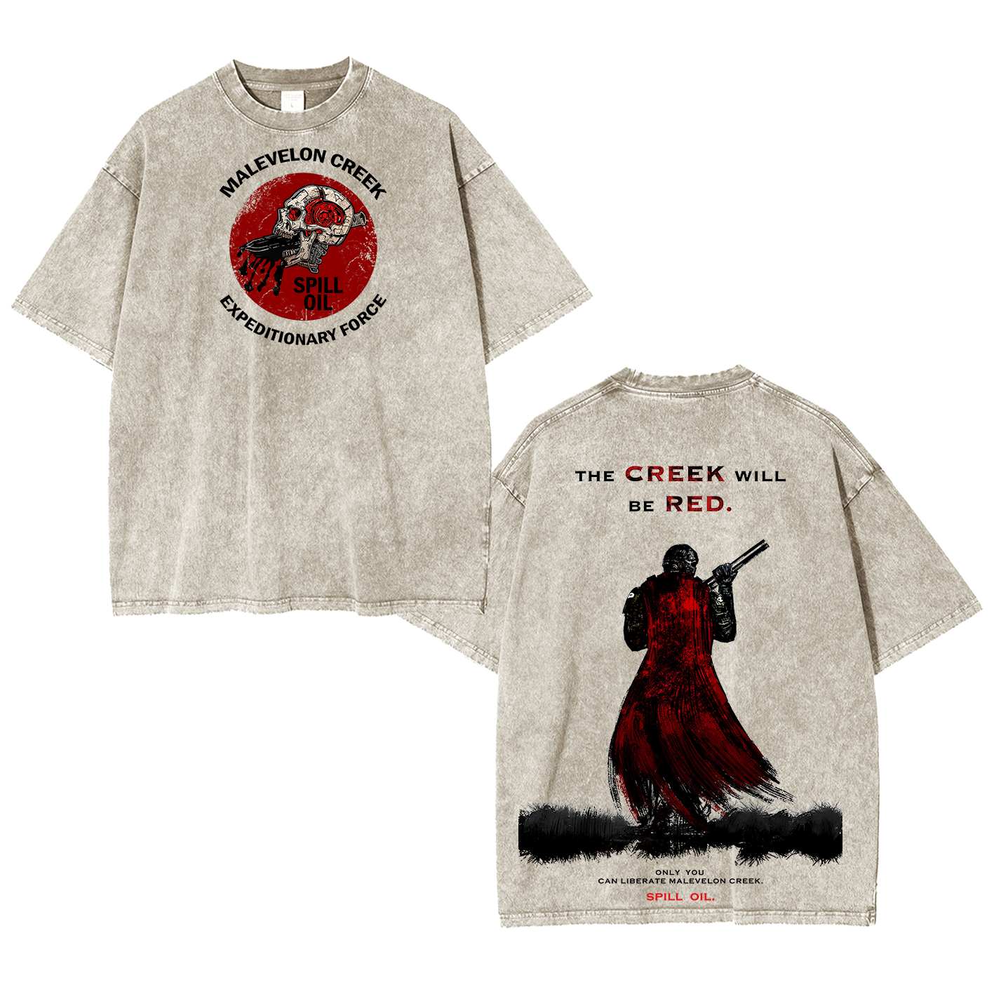 Helldivers 2 Game Washed T-shirt/Crewneck/Hoodie