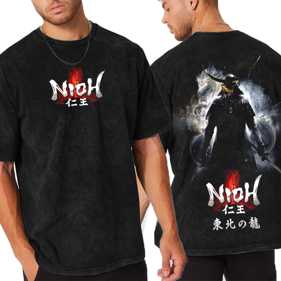 Nioh 3 Game Oversized T-shirt/Crewneck/Hoodie