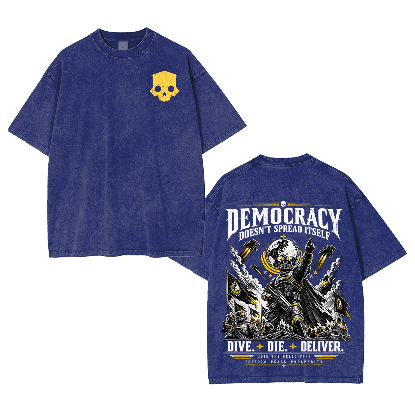 Helldivers Oversized T-shirt/Crewneck/Hoodie
