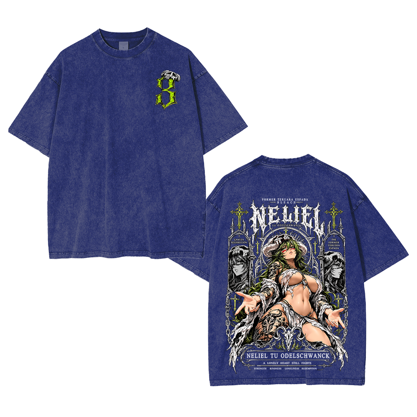 Bleach Nelliel Tu Odelschwanck Oversized T-shirt/Crewneck/Hoodie