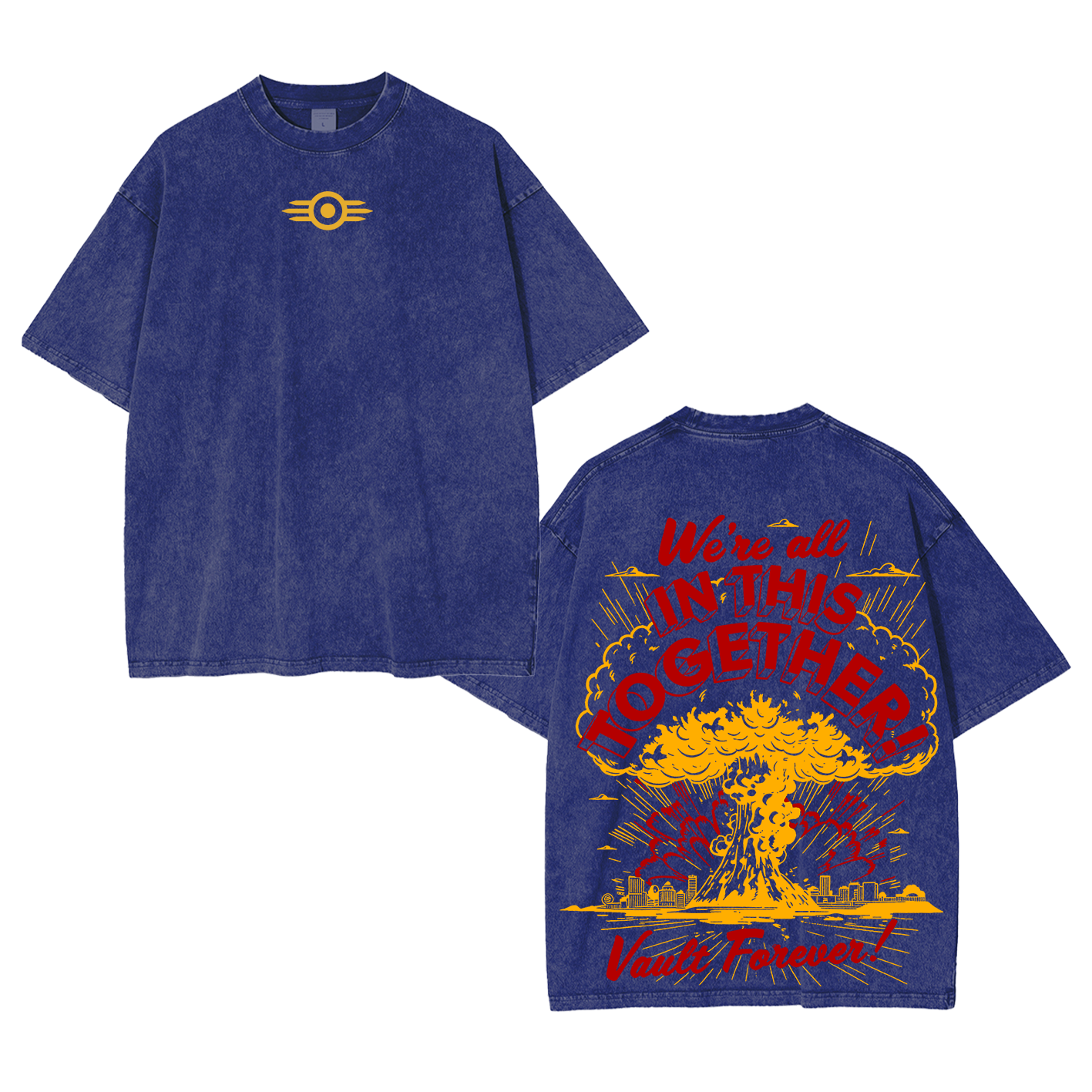 Fallout 4  Washed T-shirt/Crewneck/Hoodie