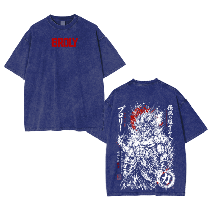 Broly Legendary Saiyan Pump Cover Oversized T-shirt/Crewneck/Hoodie