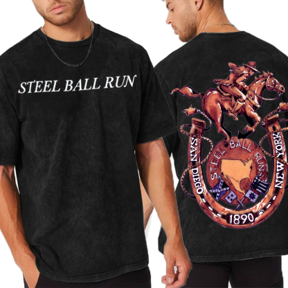 Steel Ball Run,Jojo Anime Oversized T-shirt/Crewneck/Hoodie
