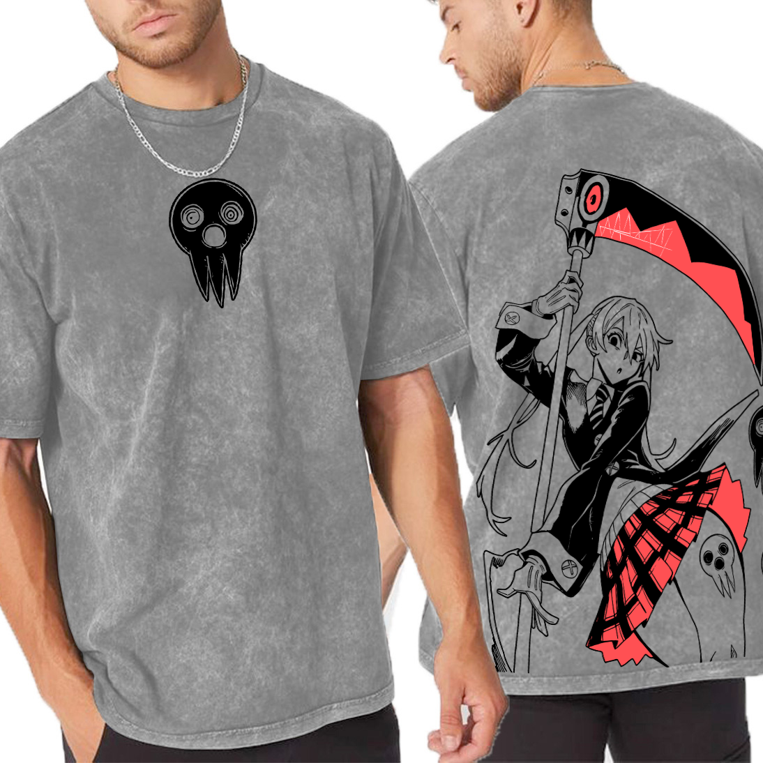 Maka Albarn Soul Eater Anime Vintage  Unisex Washed T-Shirt