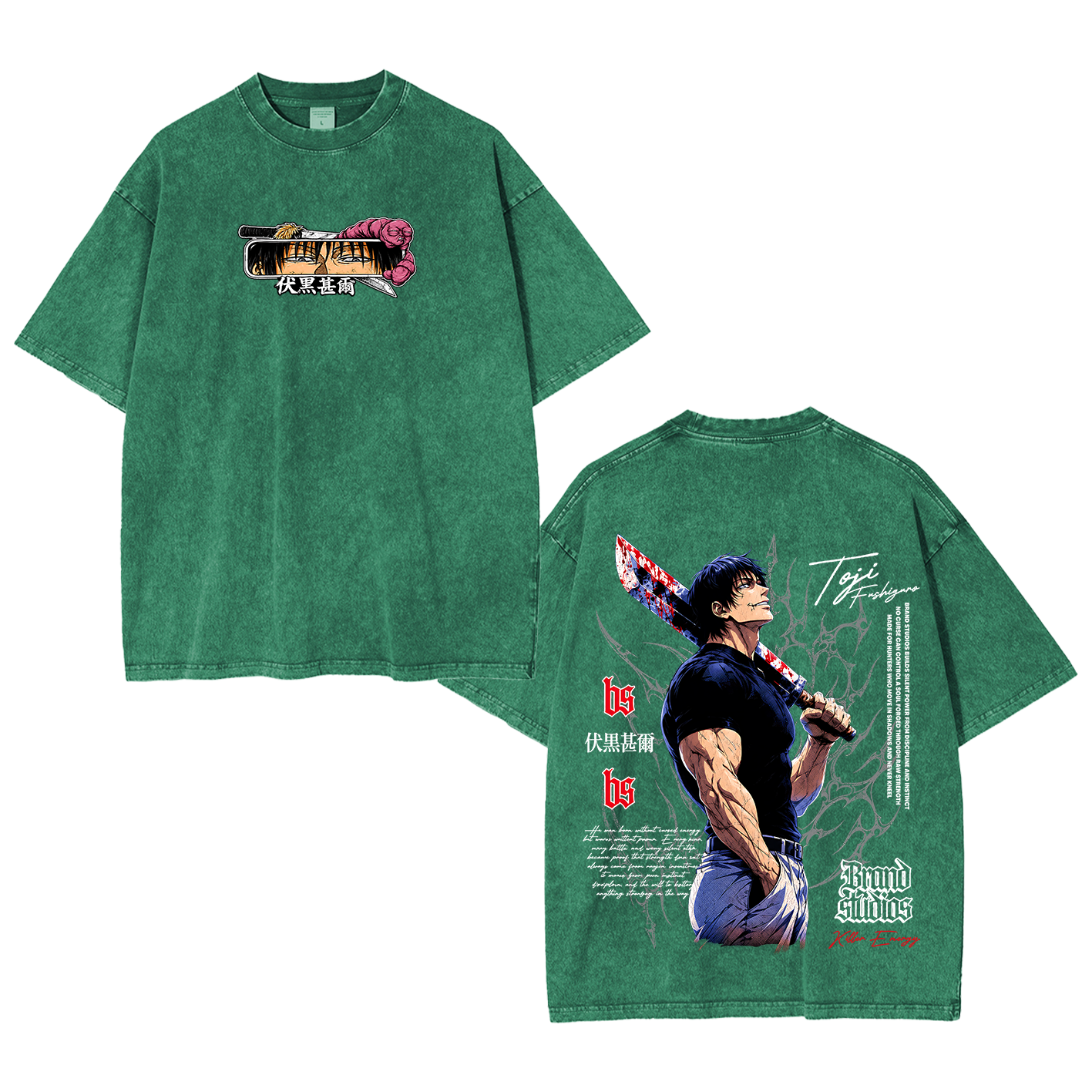 Toji Fushiguro Oversized T-shirt/Crewneck/Hoodie