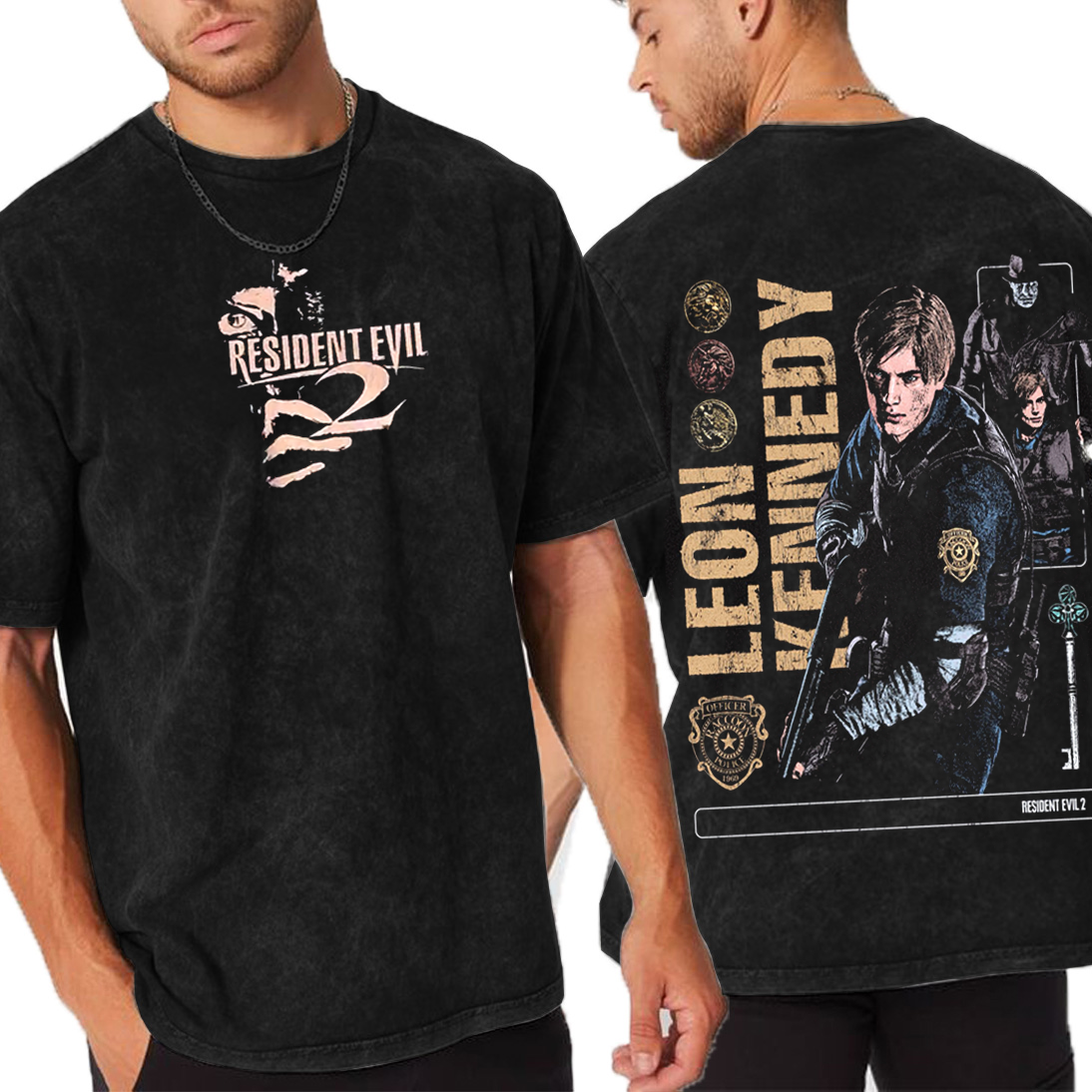 Resident Evil Leon Kennedy Requiem Oversized T-shirt/Crewneck/Hoodie