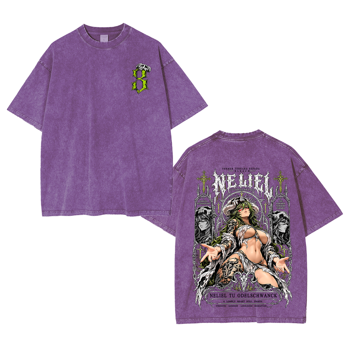 Bleach Nelliel Tu Odelschwanck Oversized T-shirt/Crewneck/Hoodie