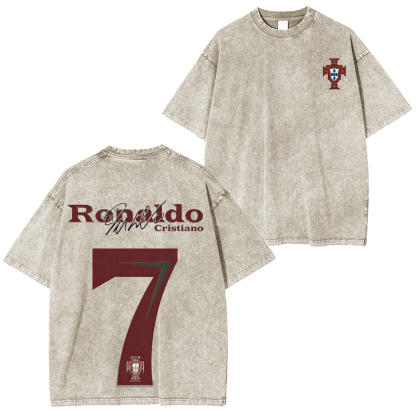 Ronaldo Washed T-shirt/Crewneck/Hoodie