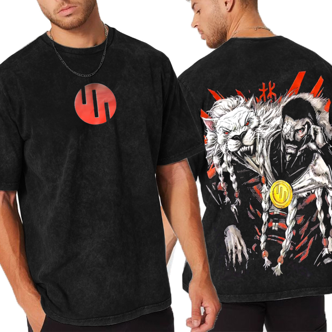 Thragg-Invincible Unisex Washed T-Shirt