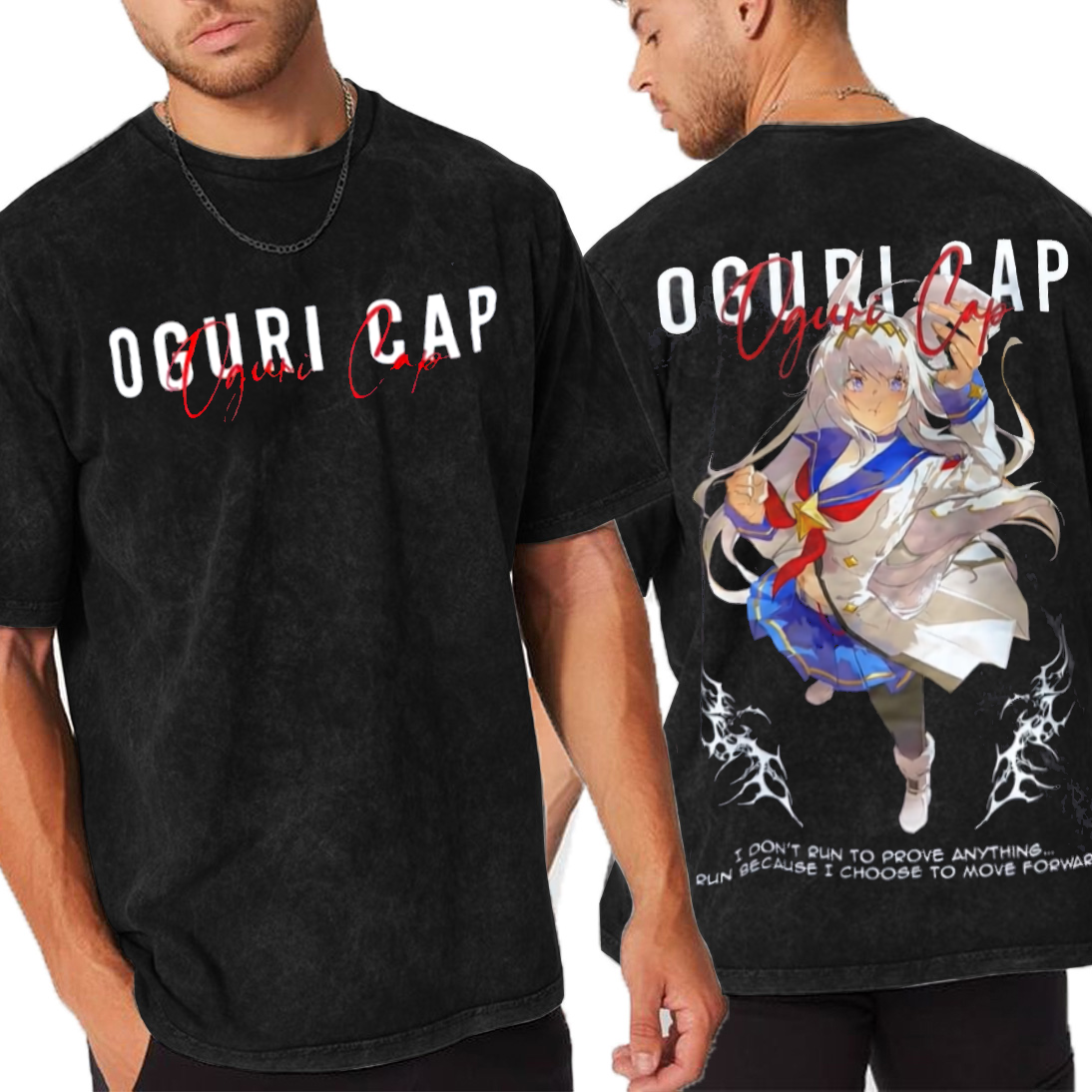 Oguri Cap,Umamusume Unisex Washed T-Shirt