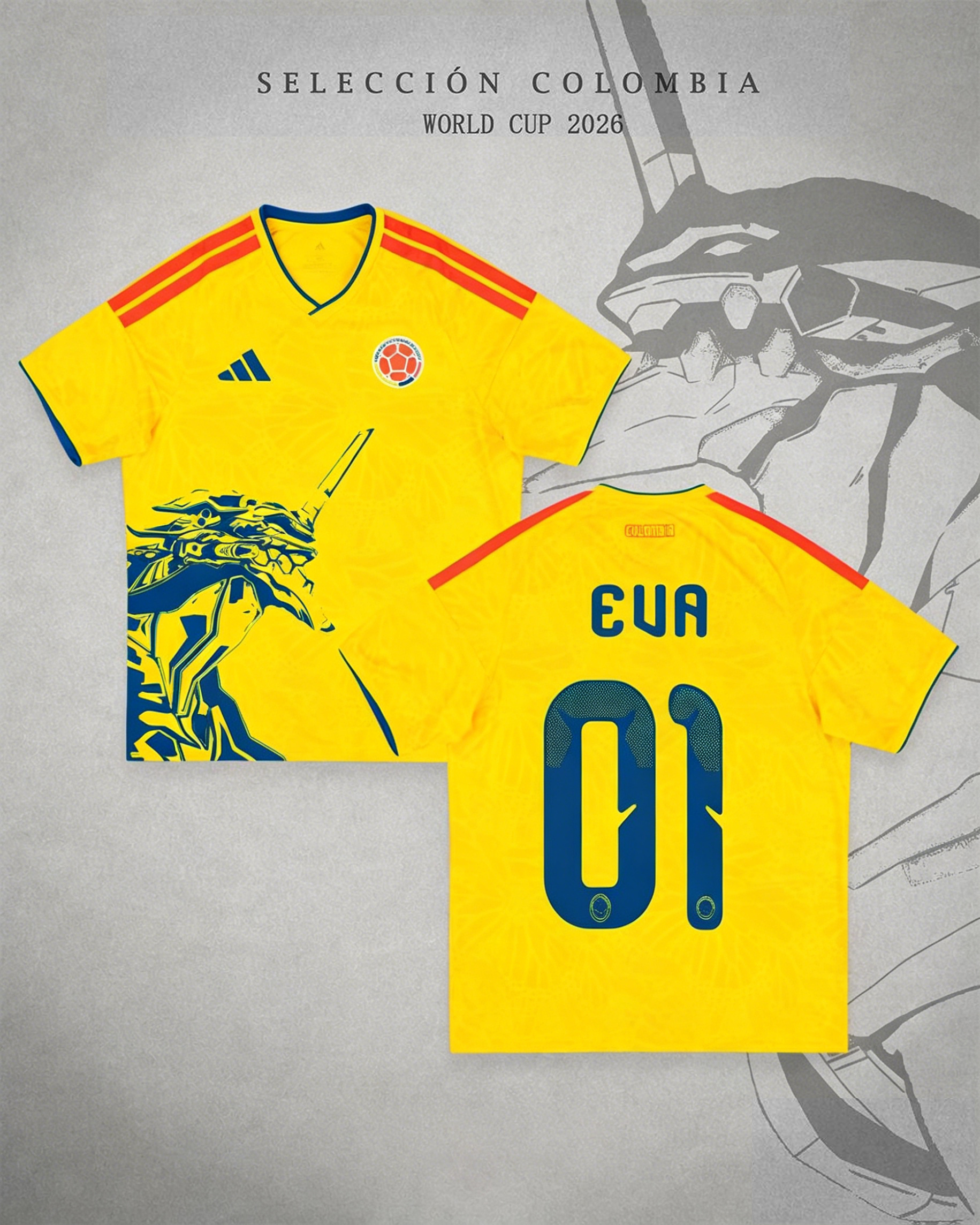 Evangelion Oversized Jersey