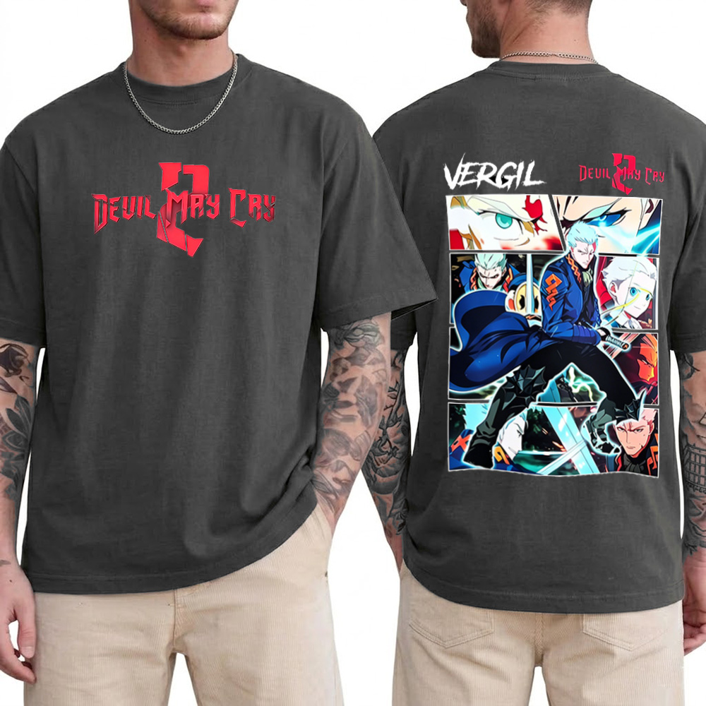 Devil May Cry Vergil Oversized T-shirt/Crewneck/Hoodie