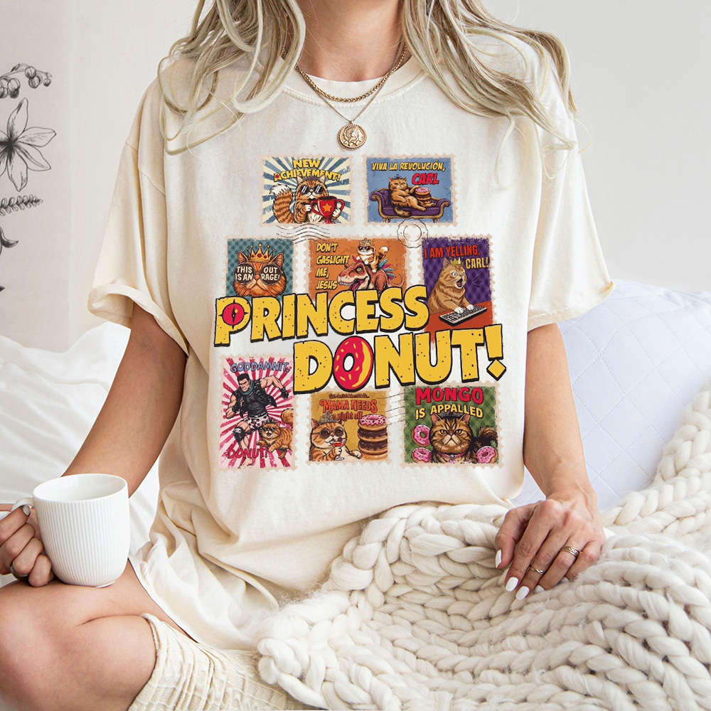 Dont Gaslight Me Jesus Princess Donut Unisex Shirts/Crewneck/Hoodie