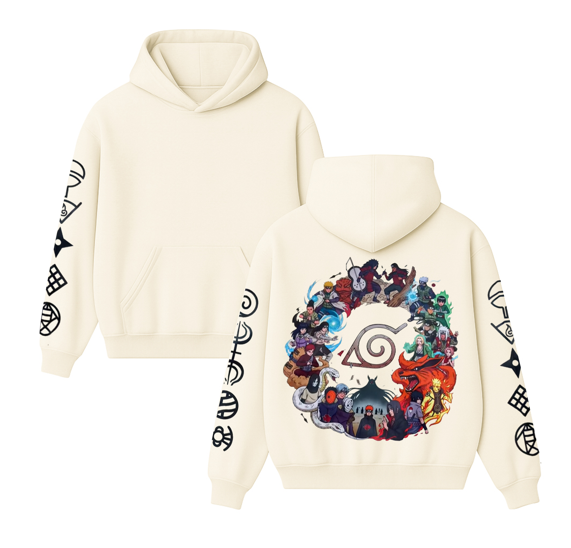 Naruto Anime Oversize Unisex Shirts/Crewneck/Hoodie