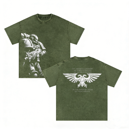 Warhammer 40k Game Unisex Washed T-Shirt