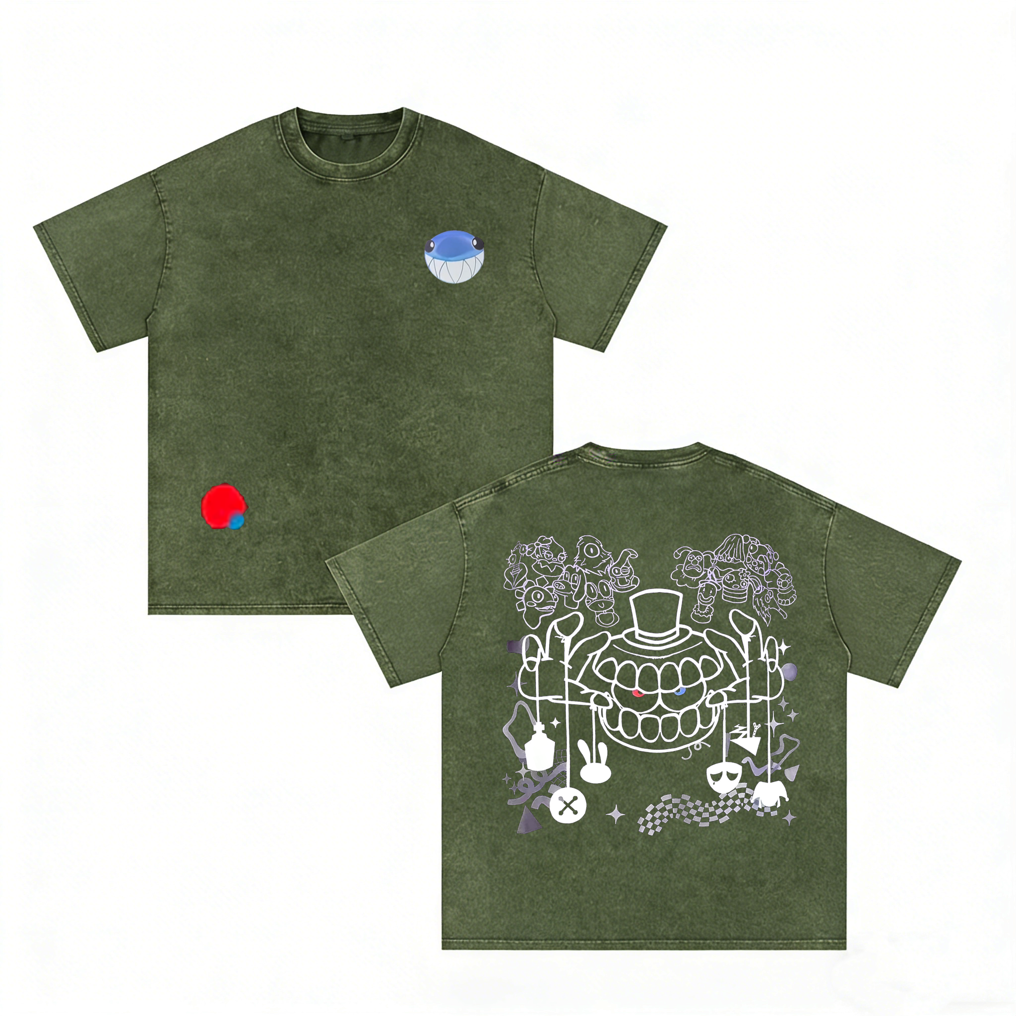 The Amazing Digital Circus Unisex Washed T-Shirt