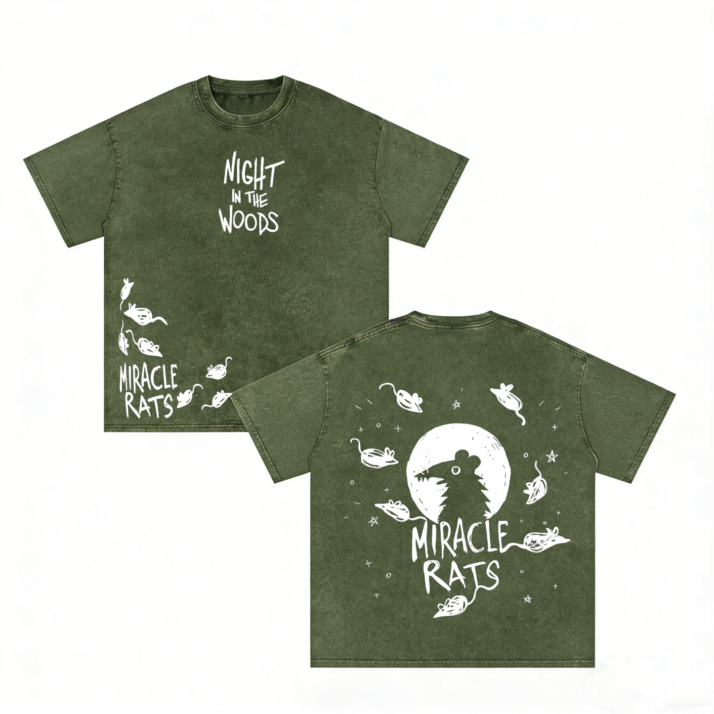 Night in the Woods Unisex Washed T-Shirt