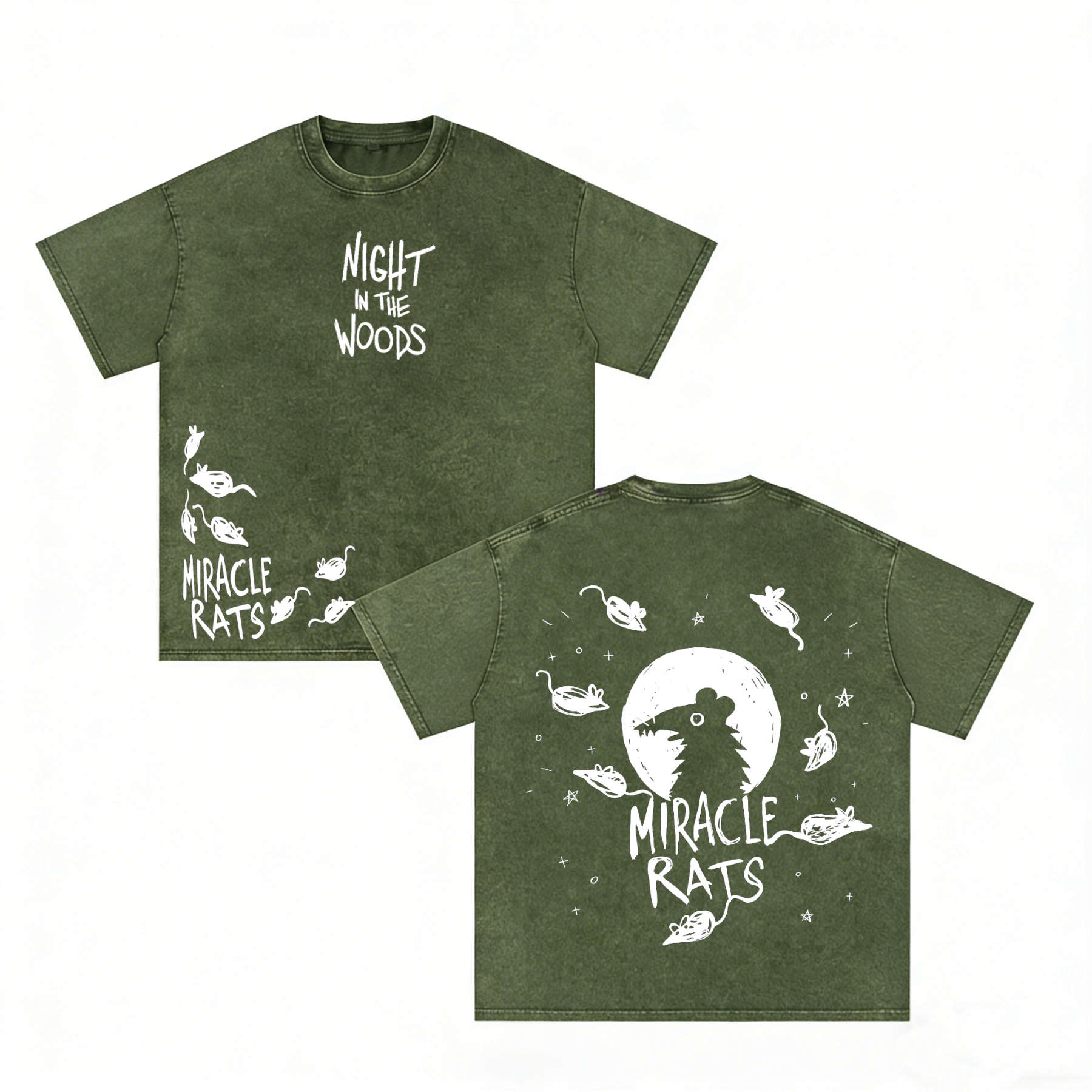 Night in the Woods Unisex Washed T-Shirt