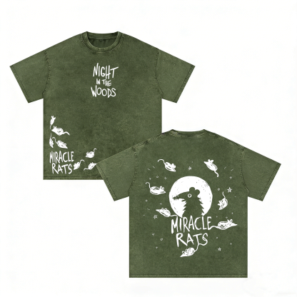 Night in the Woods Unisex Washed T-Shirt