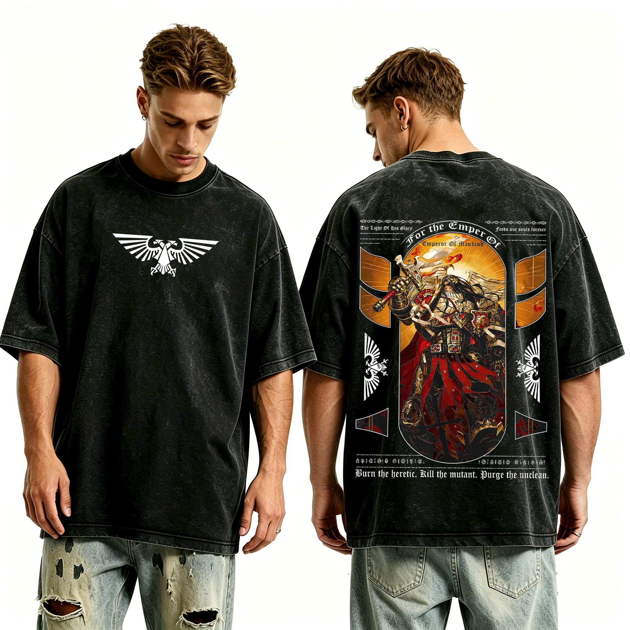 Warhammer 40K Game Unisex Washed T-Shirt