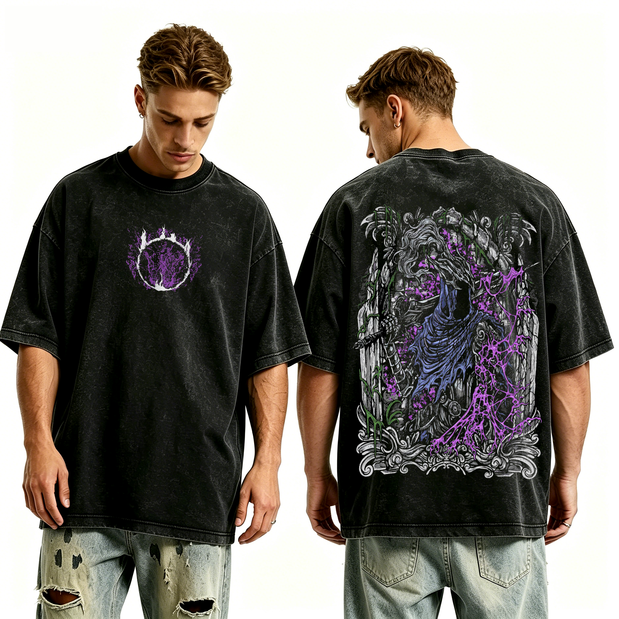 Artorias the Abysswalker Unisex Washed T-Shirt