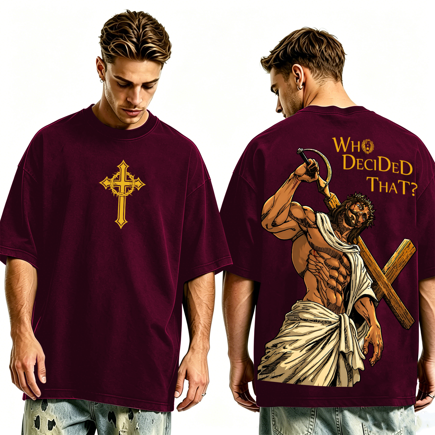 Who Decided That? Escanor Oversized T-shirt/Crewneck/Hoodie