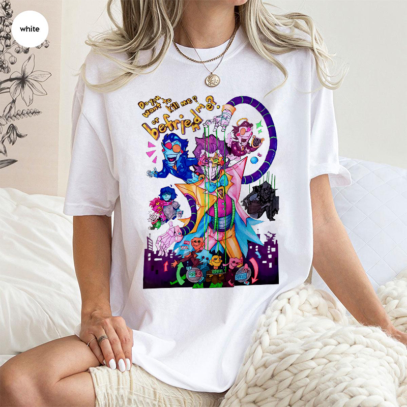 [Copy]Deltarune Funny Tenna Washed T-shirt/Crewneck/Hoodie