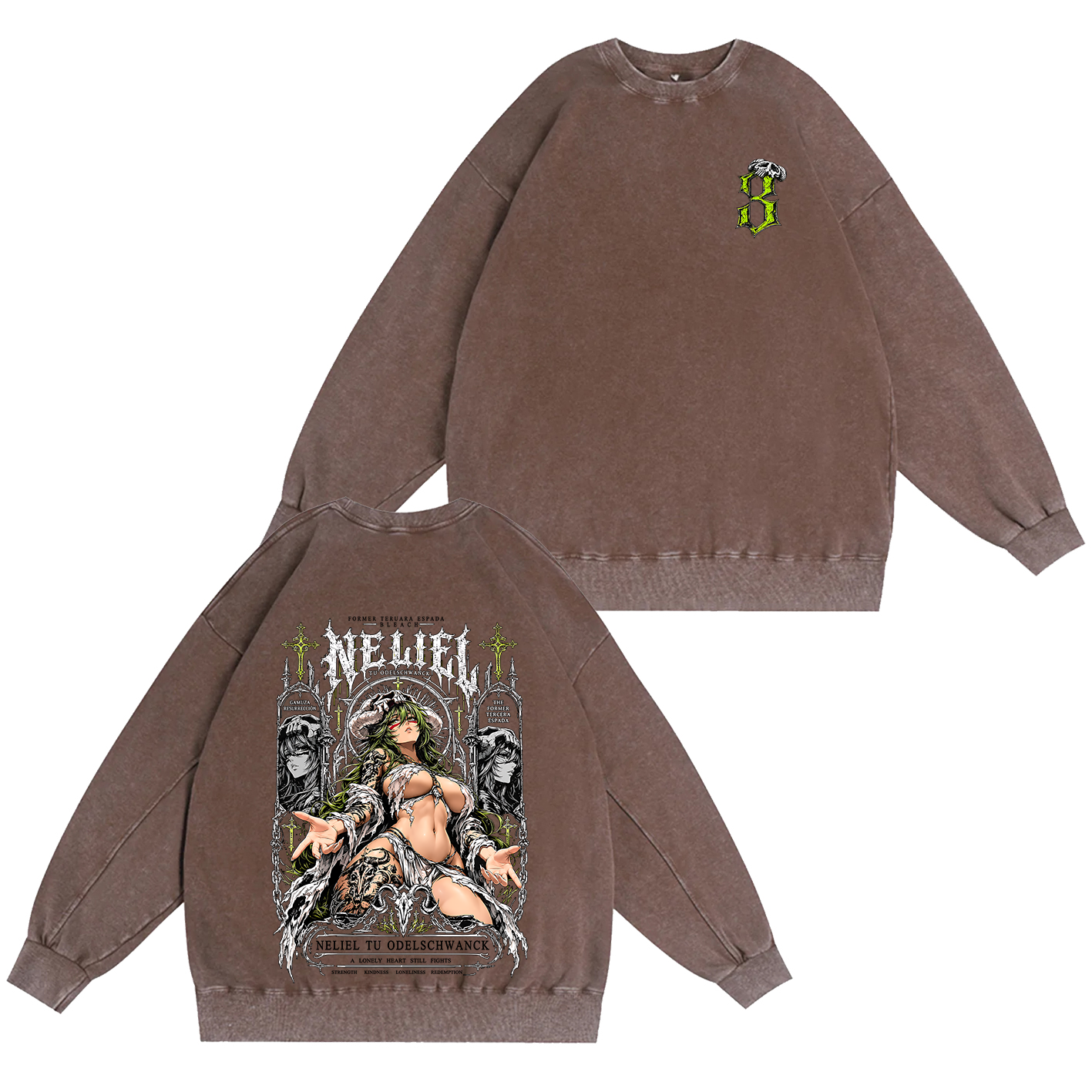 Bleach Nelliel Tu Odelschwanck Oversized T-shirt/Crewneck/Hoodie