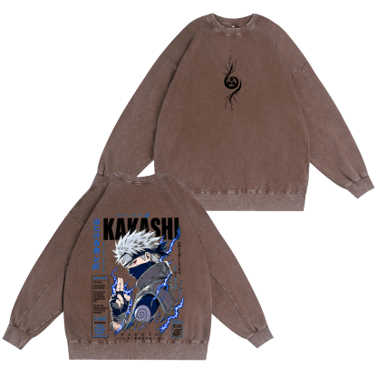 Kakashi Hatake Naruto Oversized T-shirt/Crewneck/Hoodie