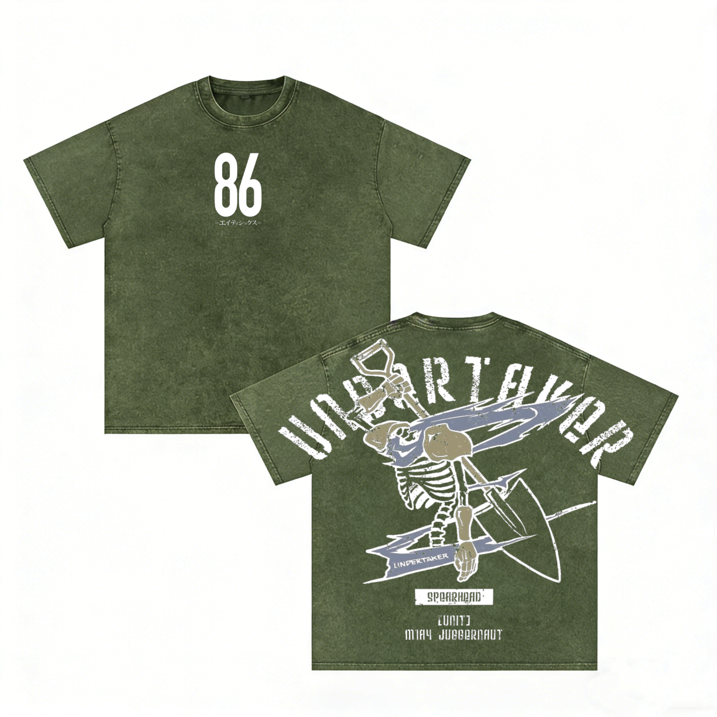 86-Eighty Six Anime Oversized T-shirt/Crewneck/Hoodie