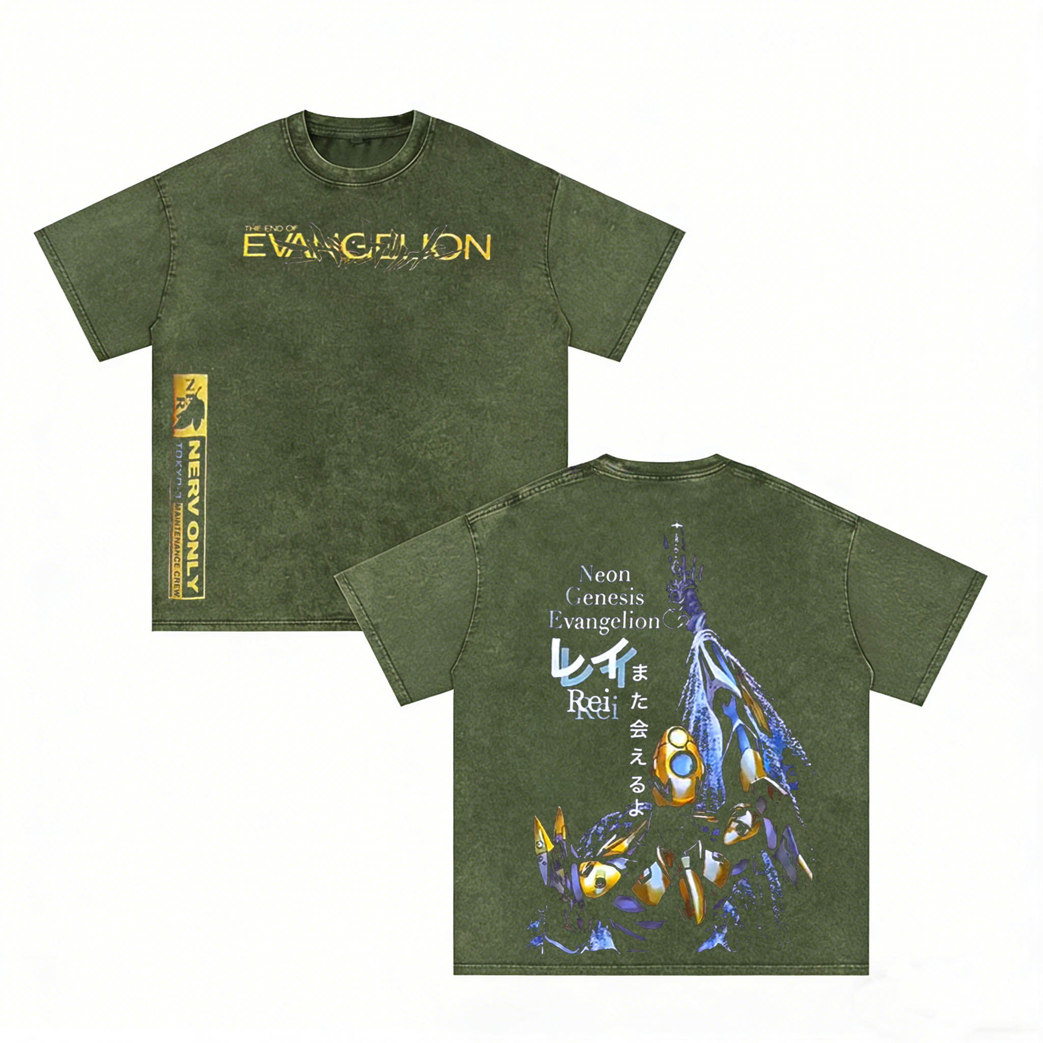 Neon Genesis Evangelion Oversized T-shirt/Crewneck/Hoodie