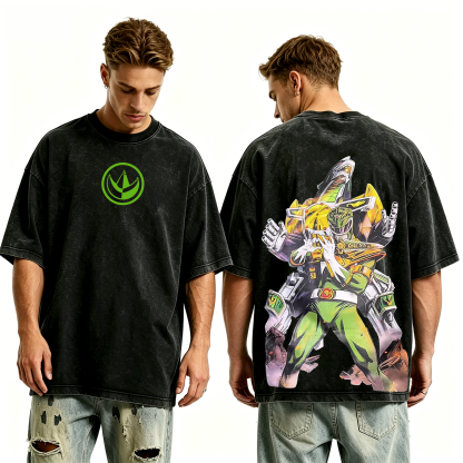 Green Ranger-Rodrigo Lorenzo Unisex Washed T-Shirt