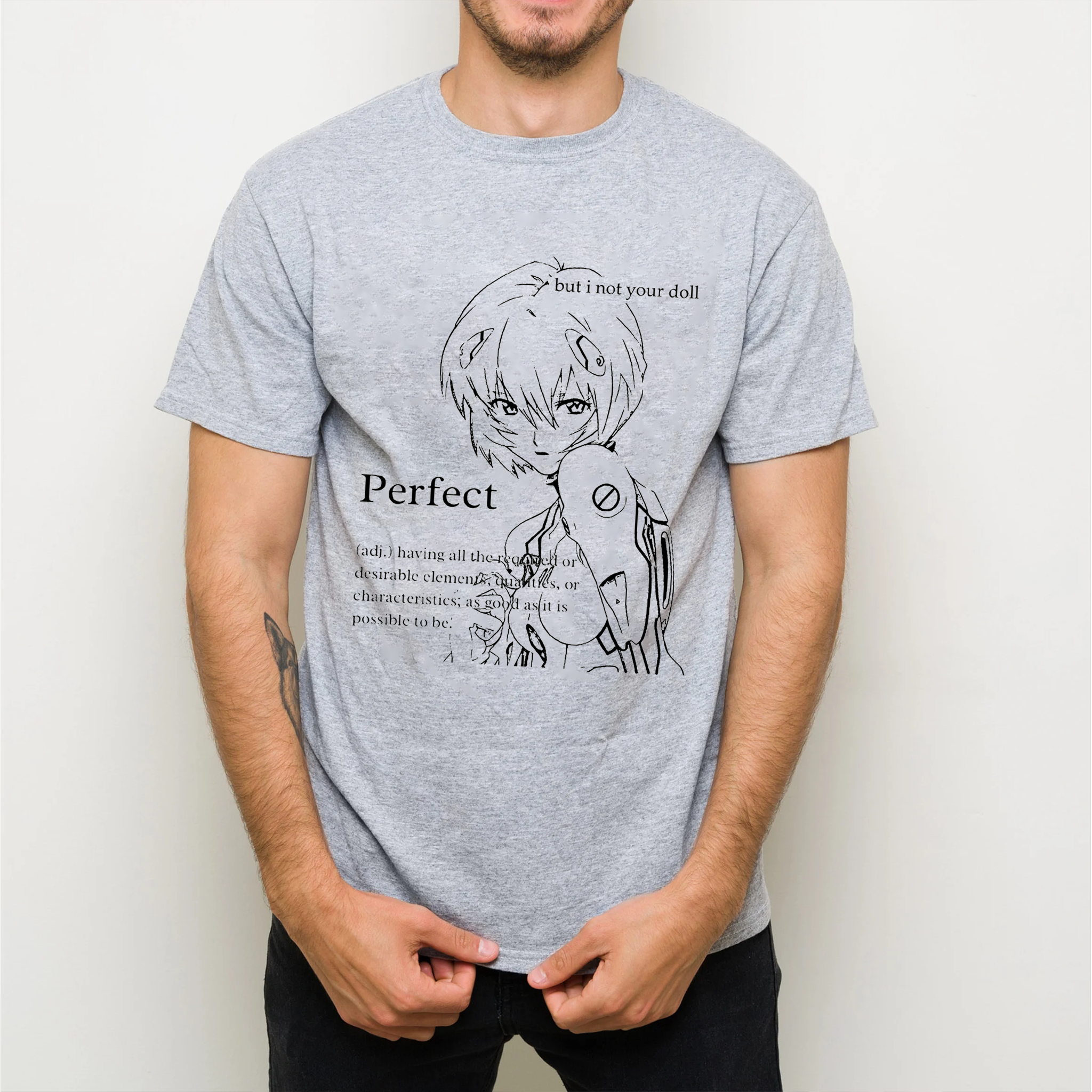 Rei Ayanami,Evangelion Anime  Oversize Unisex Shirts/Crewneck/Hoodie