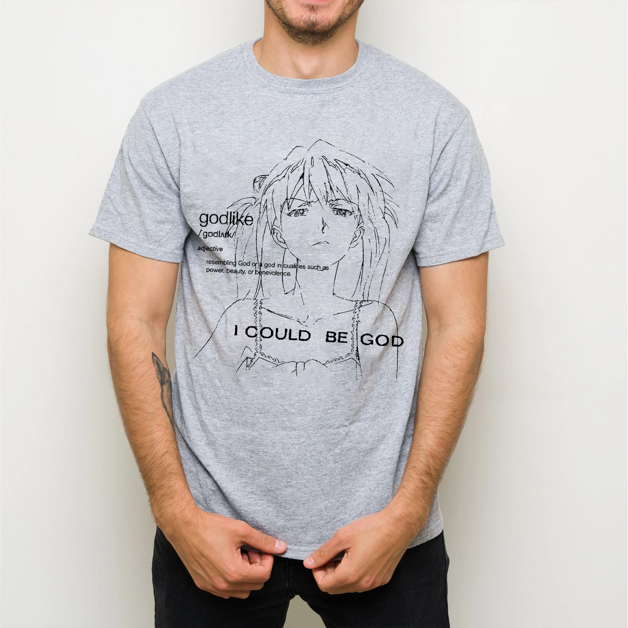 Asuka Existencial,Evangelion Anime  Oversize Unisex Shirts/Crewneck/Hoodie