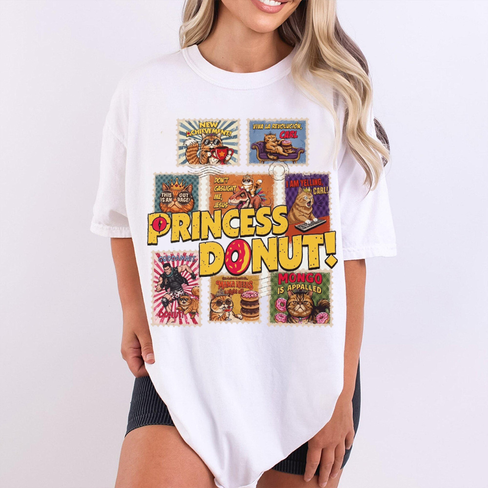 Dont Gaslight Me Jesus Princess Donut Unisex Shirts/Crewneck/Hoodie