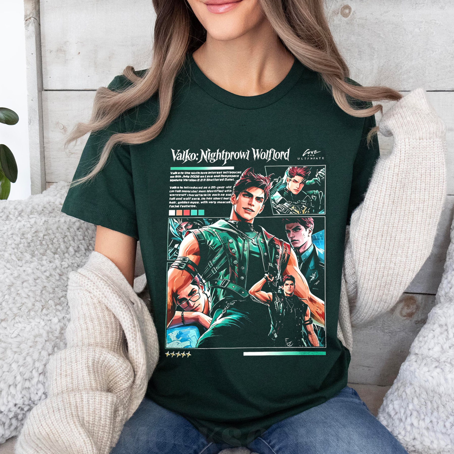 Bring Valko Back — Love and Deepspace Fans Unisex Cotton Washed T-Shirt