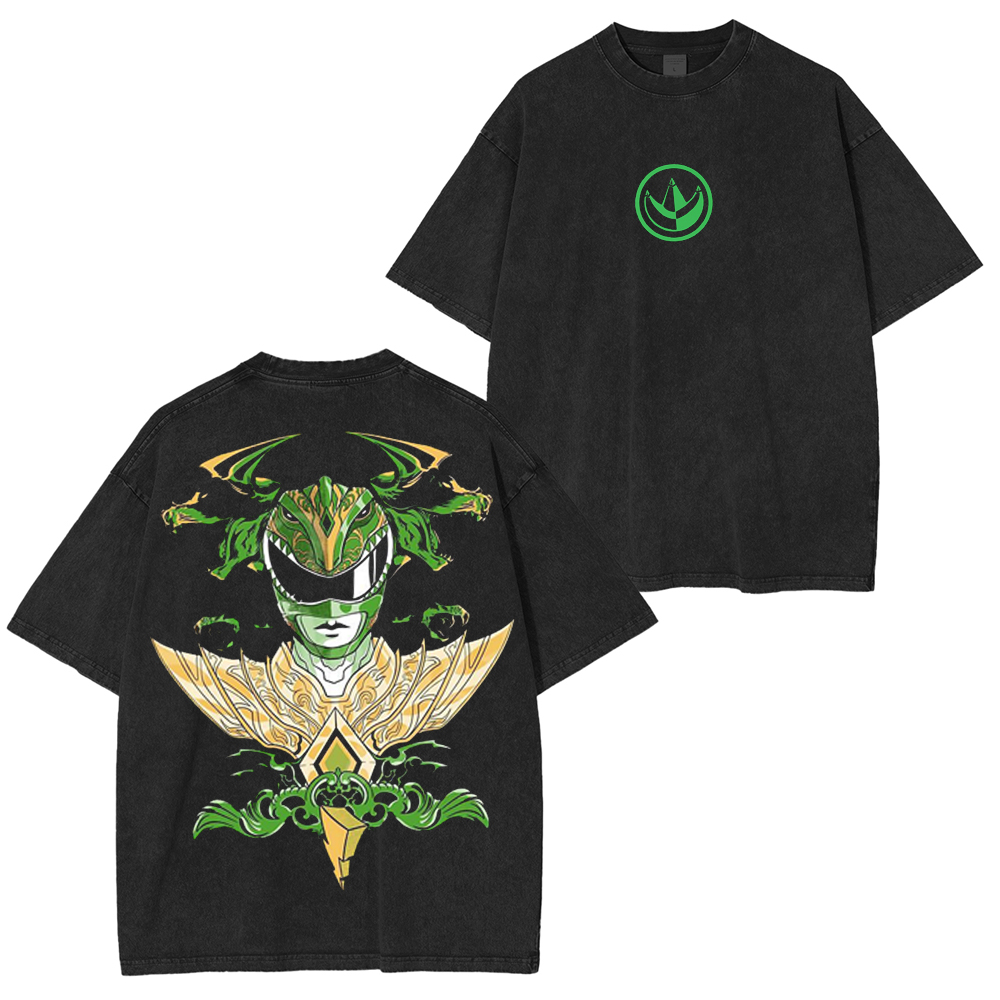 Green Ranger Unisex Washed T-Shirt