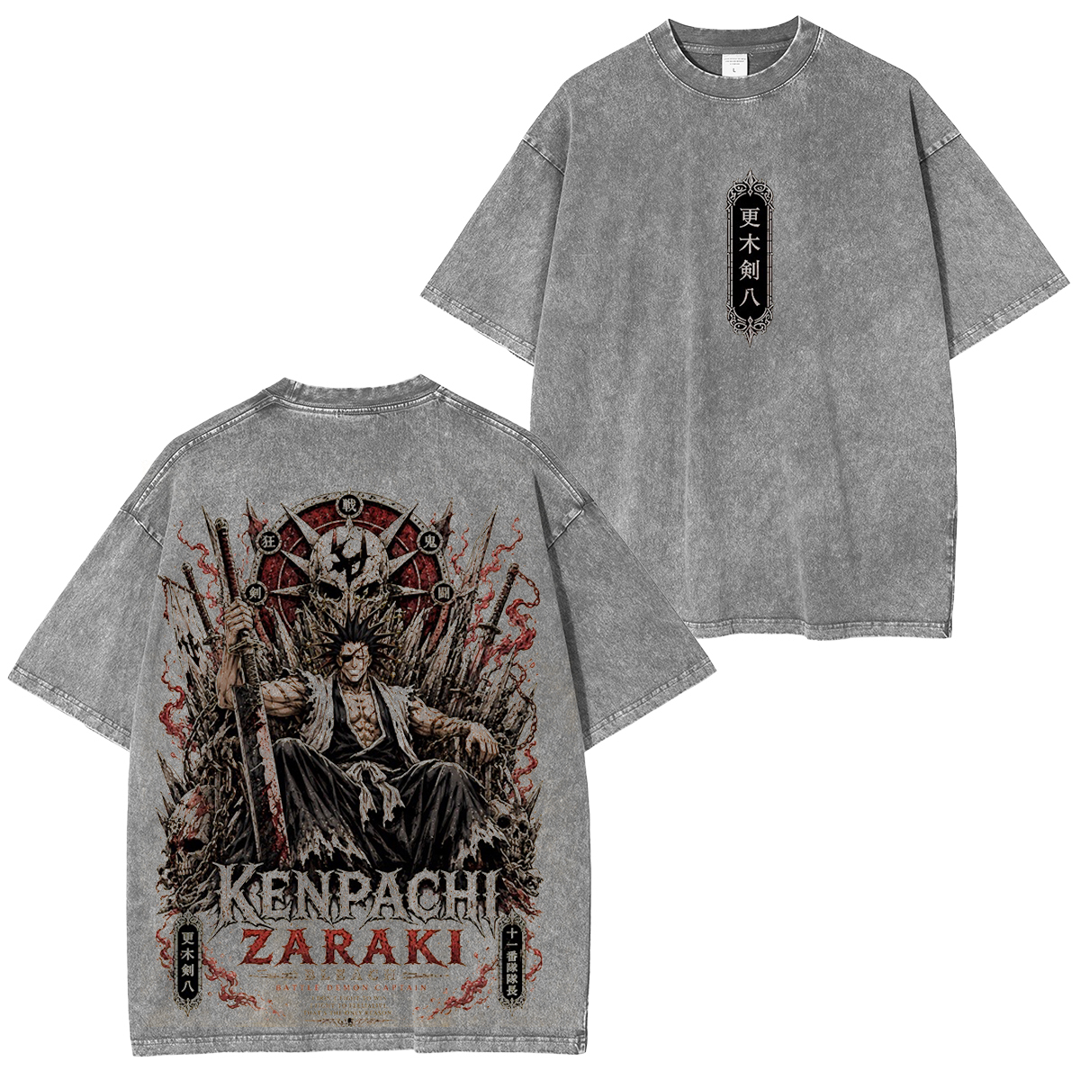 Bleach Unisex Washed T-Shirt