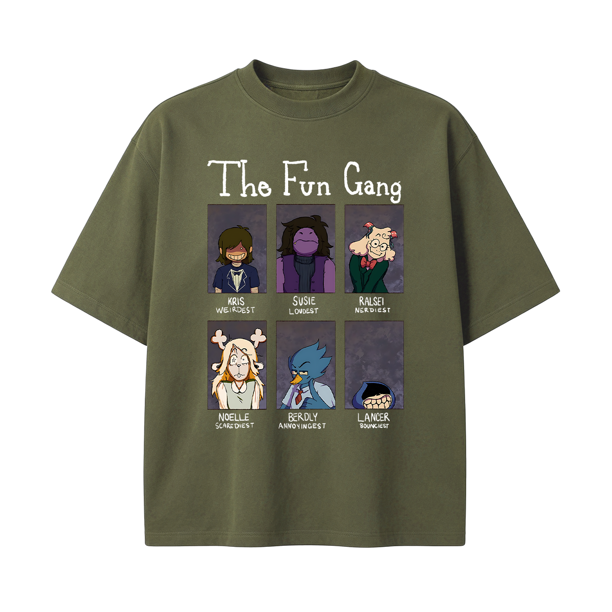 The gangs yearbook Deltarune Unisex T-shirt/Crewneck/Hoodie