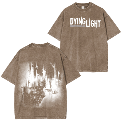 Dying Light Game Unisex Washed T-Shirt