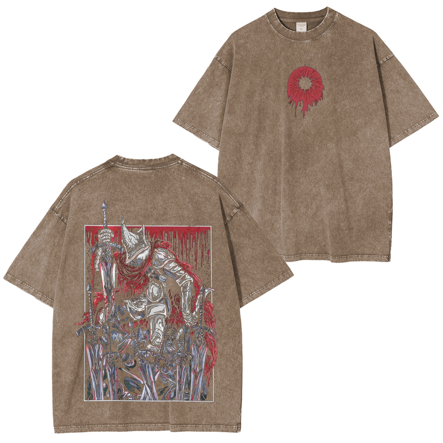 Abyss Watchers Game Unisex Washed T-Shirt